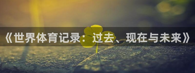 《世界体育记录：过去、现在与未来》