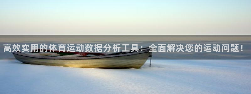 高效实用的体育运动数据分析工具：全面解决您的运动问题！